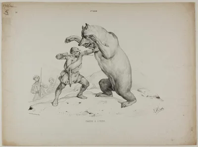 Bear Hunting — Victor Adam