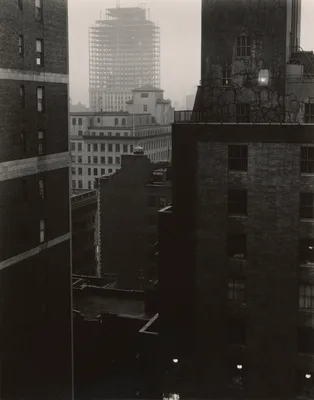 From My Window at An American Place, Southwest — Alfred Stieglitz