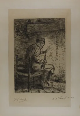 The Smoker — Jozef Israëls