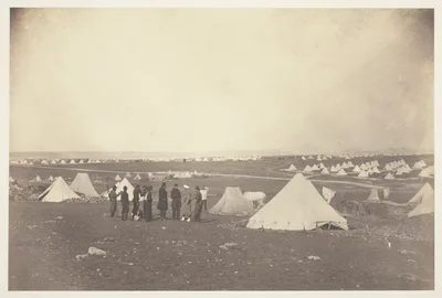 General Bosquet's Quarters looking toward Mackenzie Farm — Roger Fenton