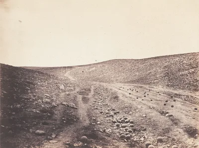 The Valley of the Shadow of Death — Roger Fenton