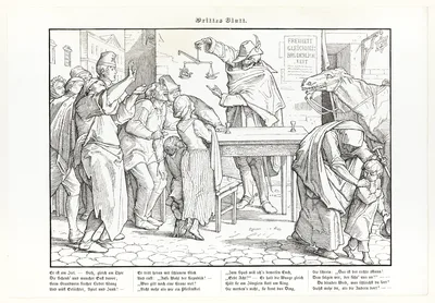 Auch ein Todtentanz, plate III — Alfred Rethel