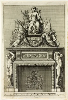 Chimneys in the Italian Manner — Jean Le Pautre