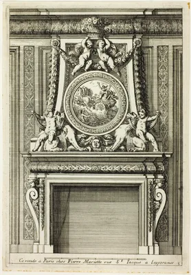 Chimneys in the Italian Manner — Jean Le Pautre