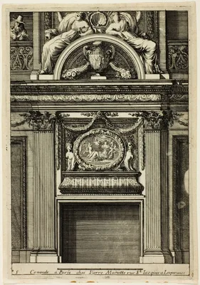 Chimneys in the Italian Manner — Jean Le Pautre