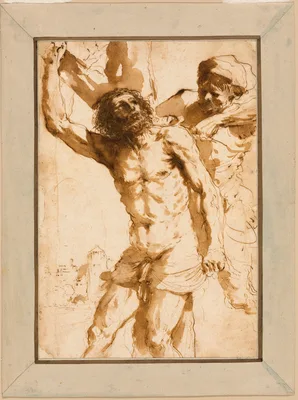 Study for "The Martyrdom of Saint Bartholomew" — Guercino