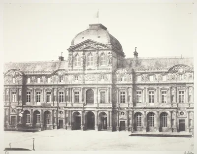 Le Louvre: Pavillion de l'horloge — Édouard Baldus