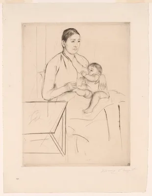 Nursing — Mary Cassatt
