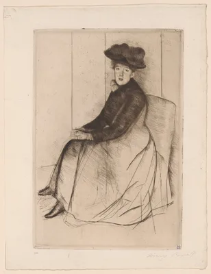 Reflection — Mary Cassatt