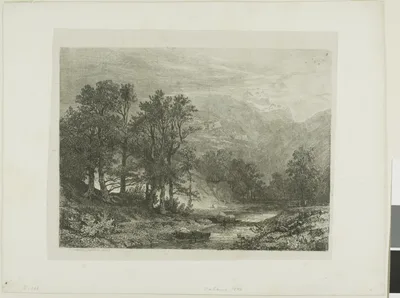 Alpine Landscape — Alexandre Calame
