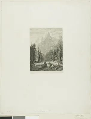 Alpine Landscape — Alexandre Calame