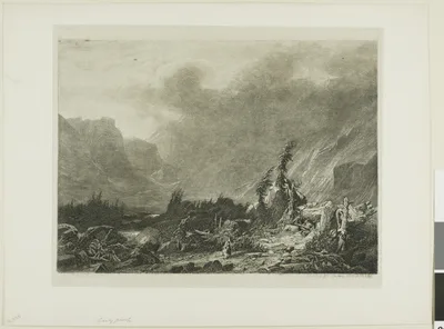 Alpine Landscape — Alexandre Calame