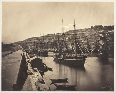 The Port and City of Sète-Mediterranean (Port et Ville de Sète-Mediterranée) — Gustave Le Gray