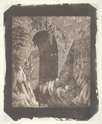Copy of a Large Italian Print, Reduced in the Camera — William Henry Fox Talbot