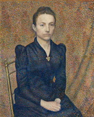 Portrait of the Artist's Sister — Georges Lemmen