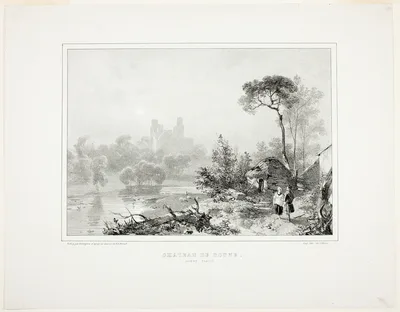 Doune Castle — Richard Parkes Bonington