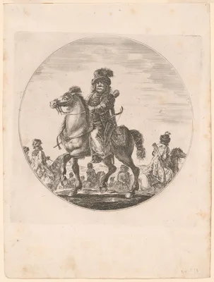 Hungarian Horseman — Stefano della Bella