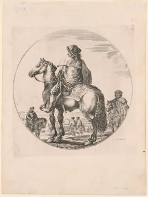 Hungarian Horseman — Stefano della Bella