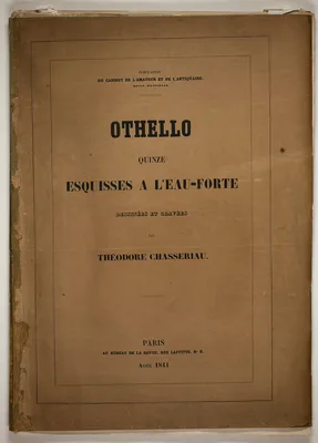 Frontispiece, from Othello — Théodore Chassériau