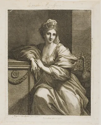 Juno and the Peacock — Angelica Kauffmann