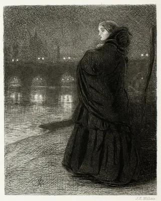 Bridge of Sighs — John Everett Millais