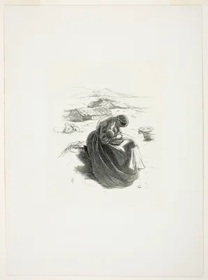 The Young Mother — John Everett Millais