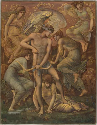 Cupid's Hunting Fields — Edward Burne-Jones