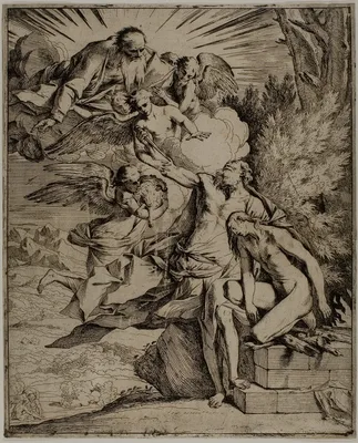 The Sacrifice of Isaac — Pietro Testa