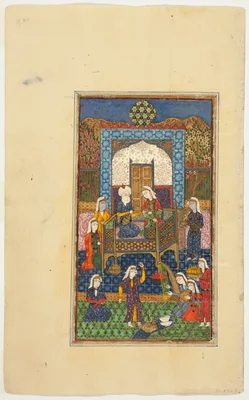 Page from a Manuscript of Kulliyat (Complete Works) by Sa'di — Islamic