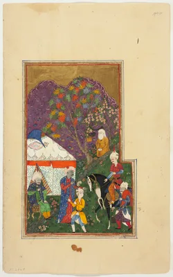 Page from a Manuscript of Kulliyat (Complete Works) by Sa'di — Islamic