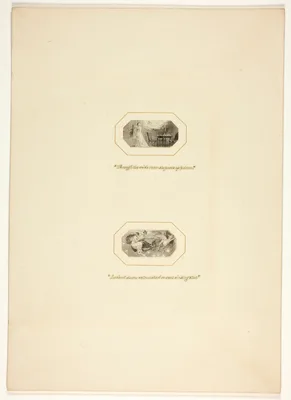 Study for a plate from The Triumphs of Temper, in the 1796 Royal Engagements Pocket Book — Thomas Stothard