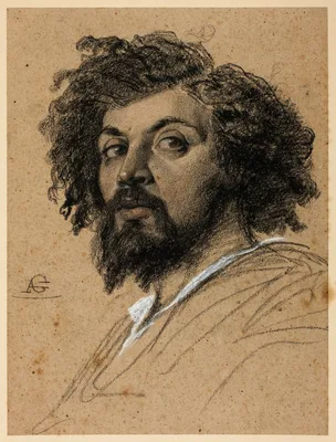 Self-Portrait — Auguste-Barthélemy Glaize
