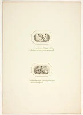 Study for a plate from The Task — Thomas Stothard