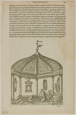 Bath House from Hyperotomachie ou discours du son gede Poliphile, plate 69 from Woodcuts from Books of the XVI Century — Jean Goujon