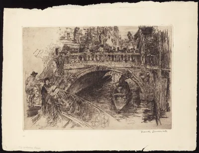 Venetian Bridge — Frank Duveneck