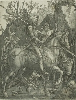 Knight, Death, and Devil — Johannes Wierix