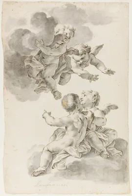 Four Putti — Giovanni Battista Gaulli
