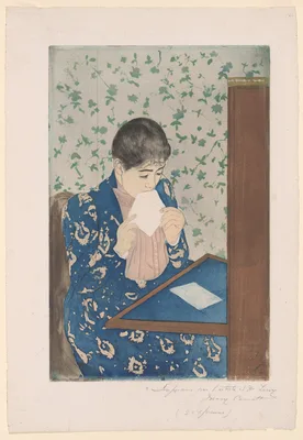 The Letter — Mary Cassatt