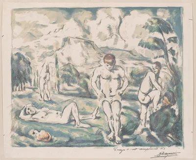 Bathers — Paul Cézanne