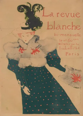 La revue blanche — Henri de Toulouse-Lautrec