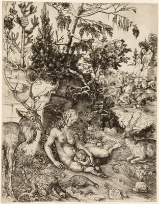 The Penitence of Saint John Chrysostom — Lucas Cranach the Elder