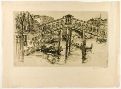 The Rialto, Venice — Frank Duveneck