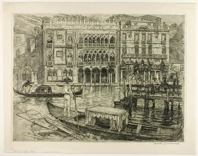 Palazzo Ca D'Oro, Venice — Frank Duveneck