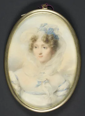 Portrait of a Lady — Jean-Baptiste Isabey