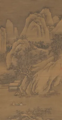 Visiting Dai Kui on a Snowy Night 雪夜訪戴圖 — Xia Kui