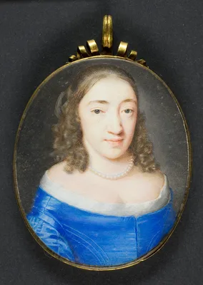 Portrait of Lady Clarke (d. 1695) — Samuel Cooper