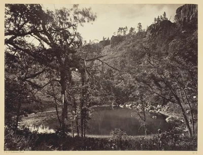 Apache Lake, Sierra Blanca Range, Arizona — Timothy H. O'Sullivan