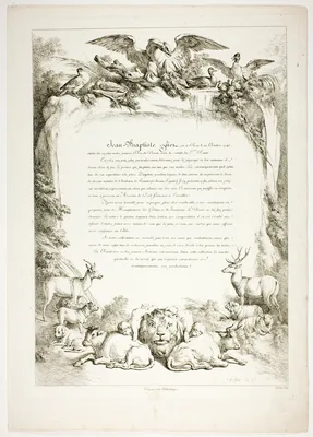 Biography Page from Oeuvres de J. B. Huet — Jean-Baptiste Huet