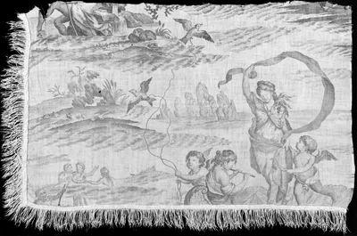 Birth of Venus (Furnishing Fabric) — Charles-Joseph Natoire