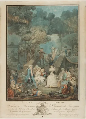 La Noce au Chateau (The Night at the Chateau) — Philibert-Louis Debucourt